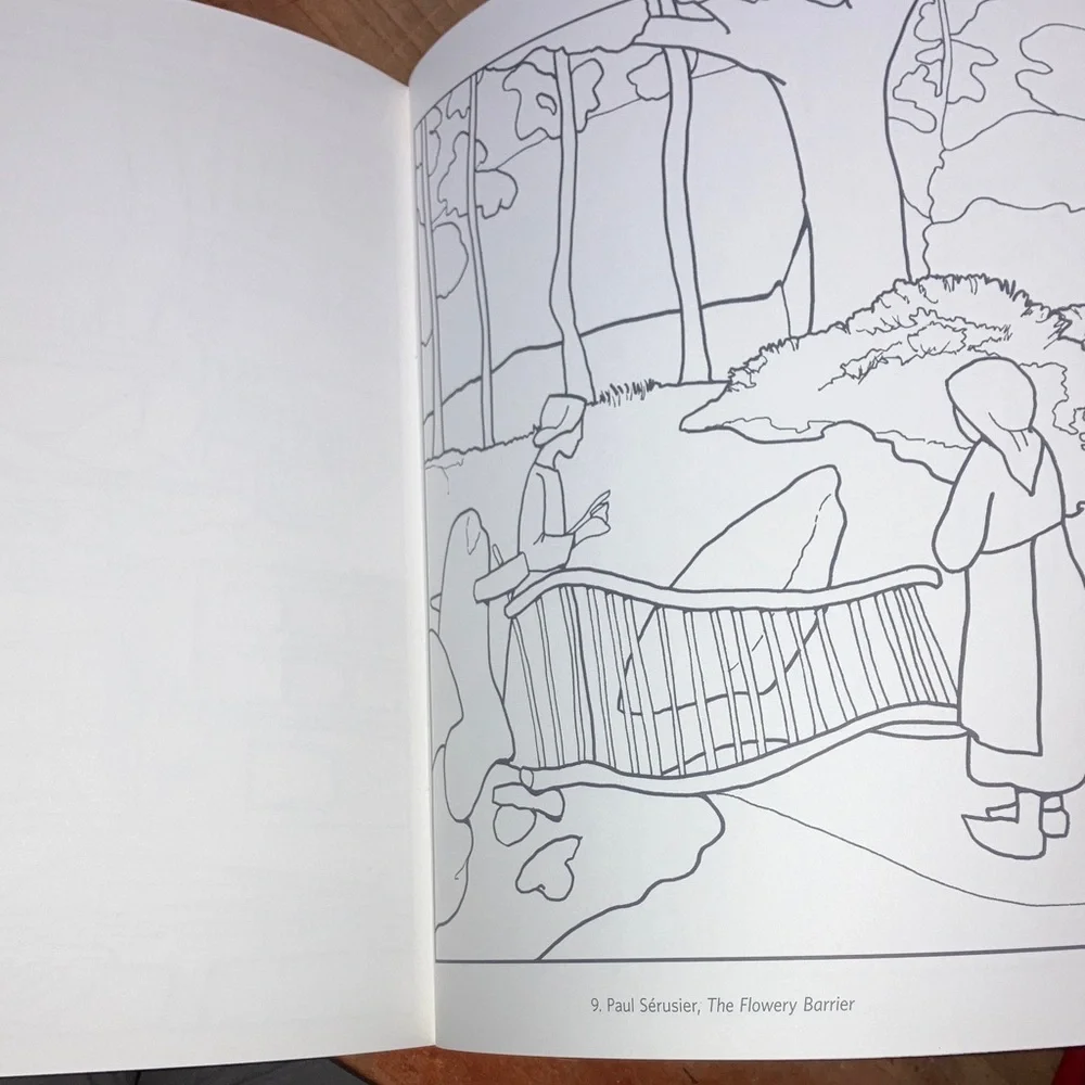 Impressionist Masterpieces Coloring Book - vintage 2010 - Picture 11 of 16